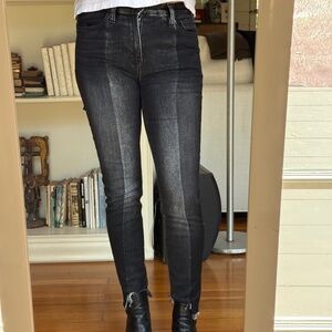 Hudson Womens Nico Midrise, Skinny Jean with Released Hem Size Size 27
